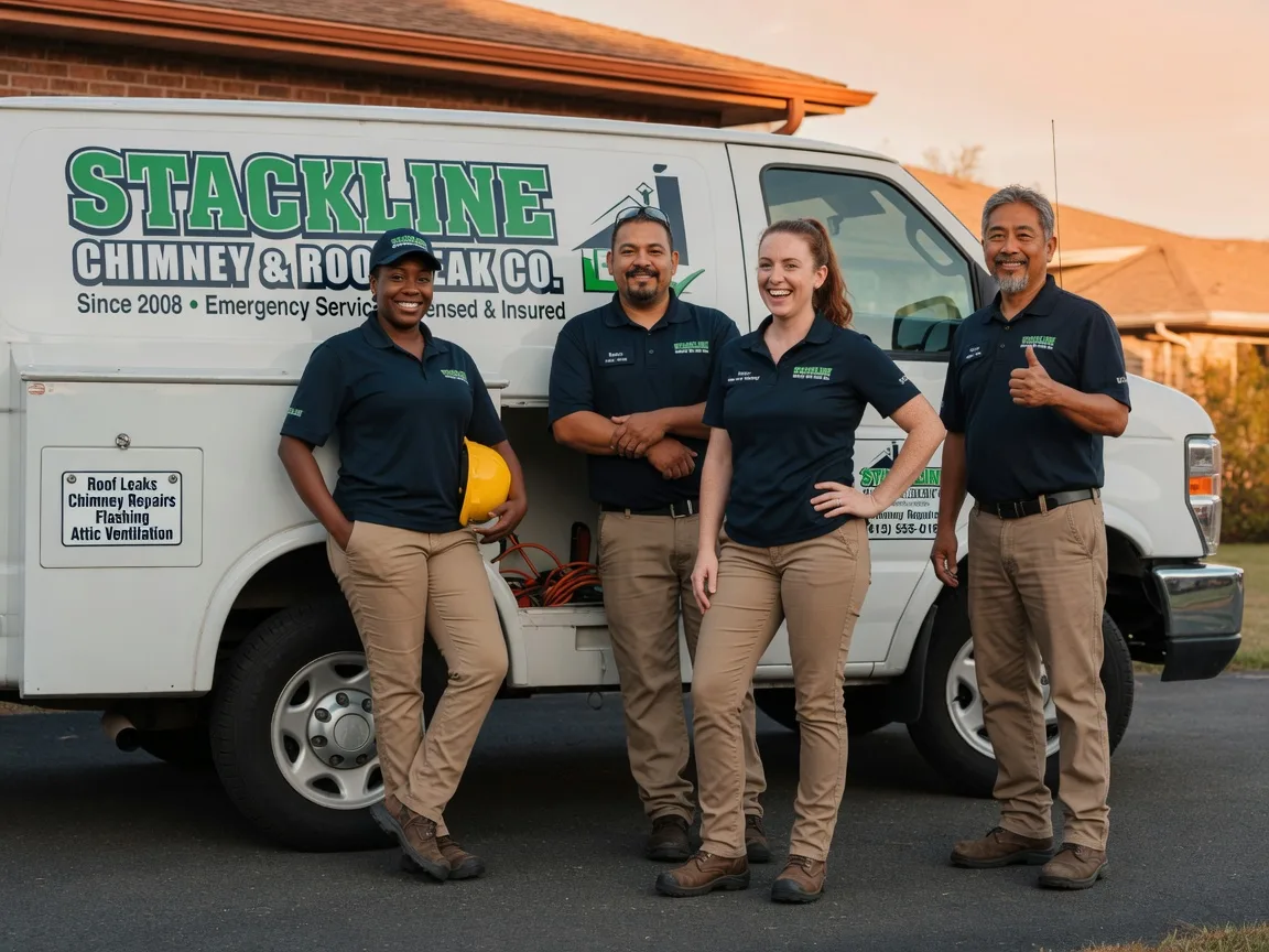 Chimney flashing repair company in Luthersville, GA